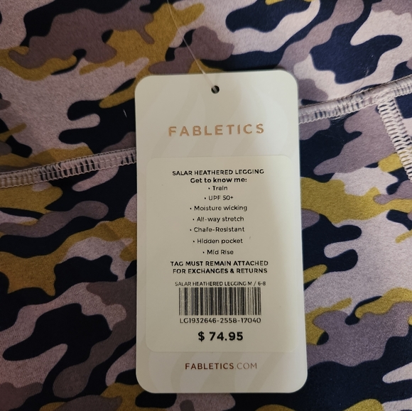BNWT Fabletics Leggings - Medium - Picture 3 of 3